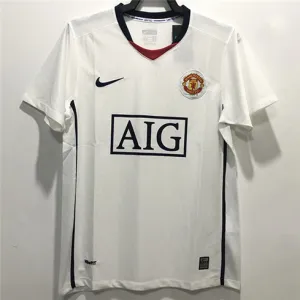 Manchester United Retro Jersey 2009 Away - White