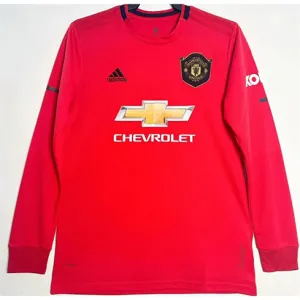 Manchester United Retro Long-Sleeve Jersey 2019/20 Home - Red