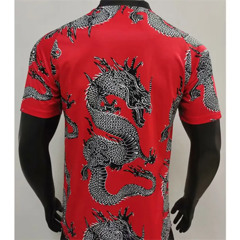 Manchester United Retro Trikot 2019/20 Heim Drachenedition - Rot
