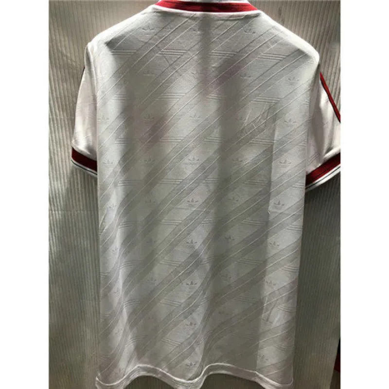 Manchester United Retro Auswärts-Trikot 1986 - Weiß
