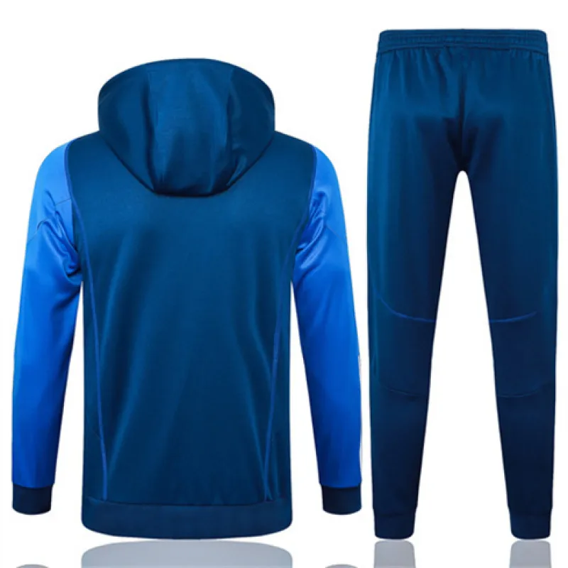 Manchester United Hooded Sports Suit 2024/25 Blue