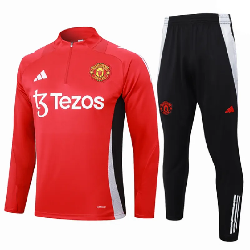 Manchester United Sports Suit 2024/25 Red