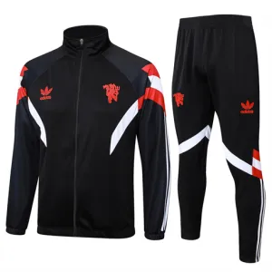 Manchester United Sportjacke 2024/25 Schwarz