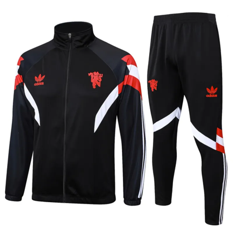 Manchester United Sportjacke 2024/25 Schwarz