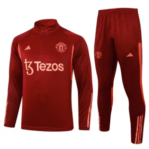 Manchester United Sportanzug 2024/25 Weinrot