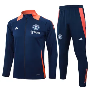 Manchester United Sportjacke 2024/25 Blau