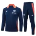 Manchester United Sportjacke 2024/25 Blau