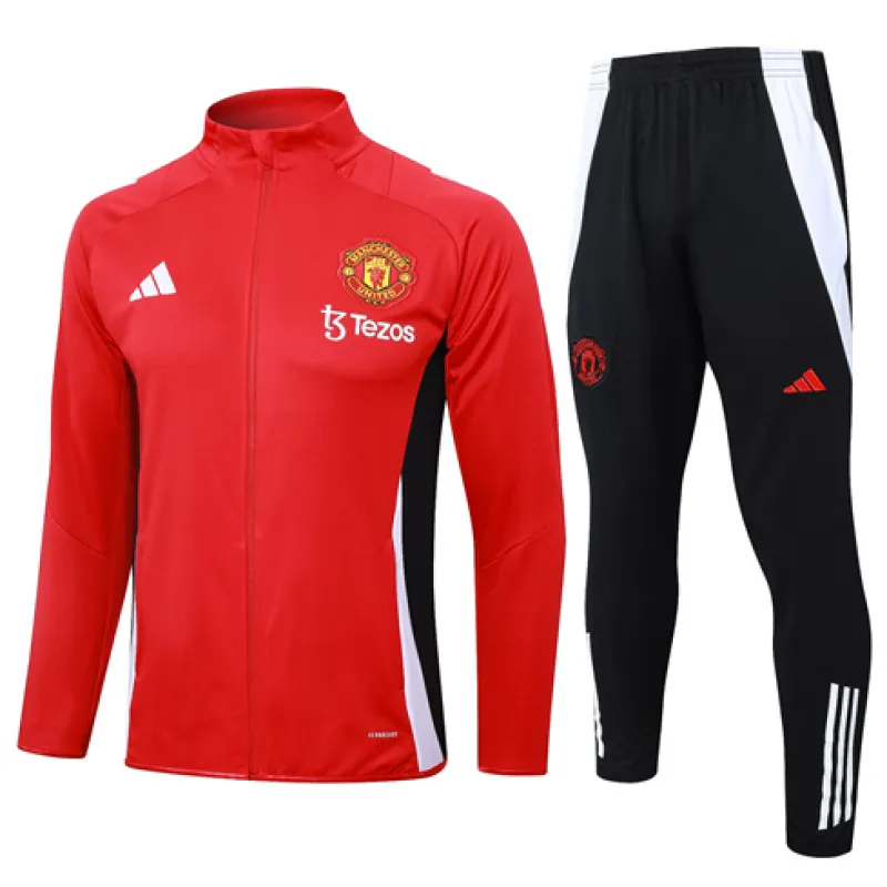 Manchester United Kids' Sports Jacket 2024/25 Red