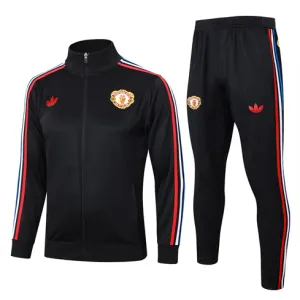 Manchester United Kinder-Sportjacke 2024/25 Schwarz