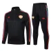 Manchester United Kinder-Sportjacke 2024/25 Schwarz