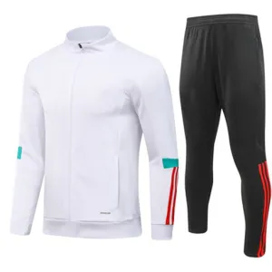 Manchester United Kinder-Sportjacke 2024/25 Weiß