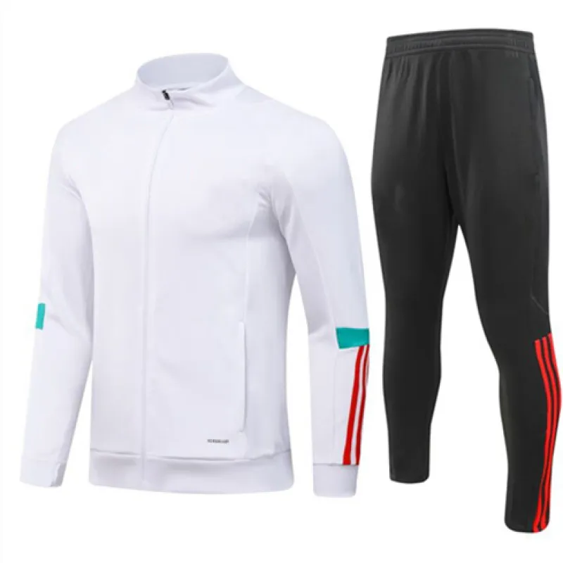 Manchester United Kinder-Sportjacke 2024/25 Weiß