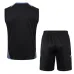 Jeu de short et de gilet de Manchester United 2024/25 Noir