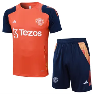 Manchester United Trainingsjersey + Shorts 2024/25 Orange