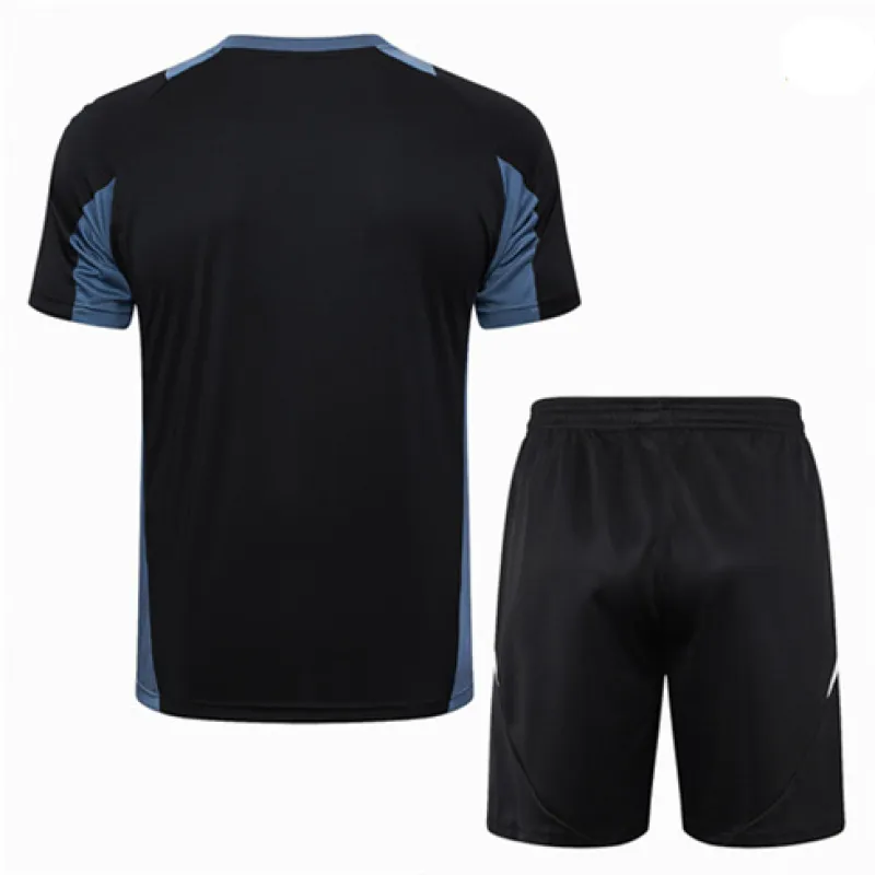 Maglia di allenamento + Shorts di Manchester United 2024/25 Nero