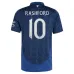 Rashford Manchester United 2024/25 Auswärts - Kinder - Trikotsatz - Blau