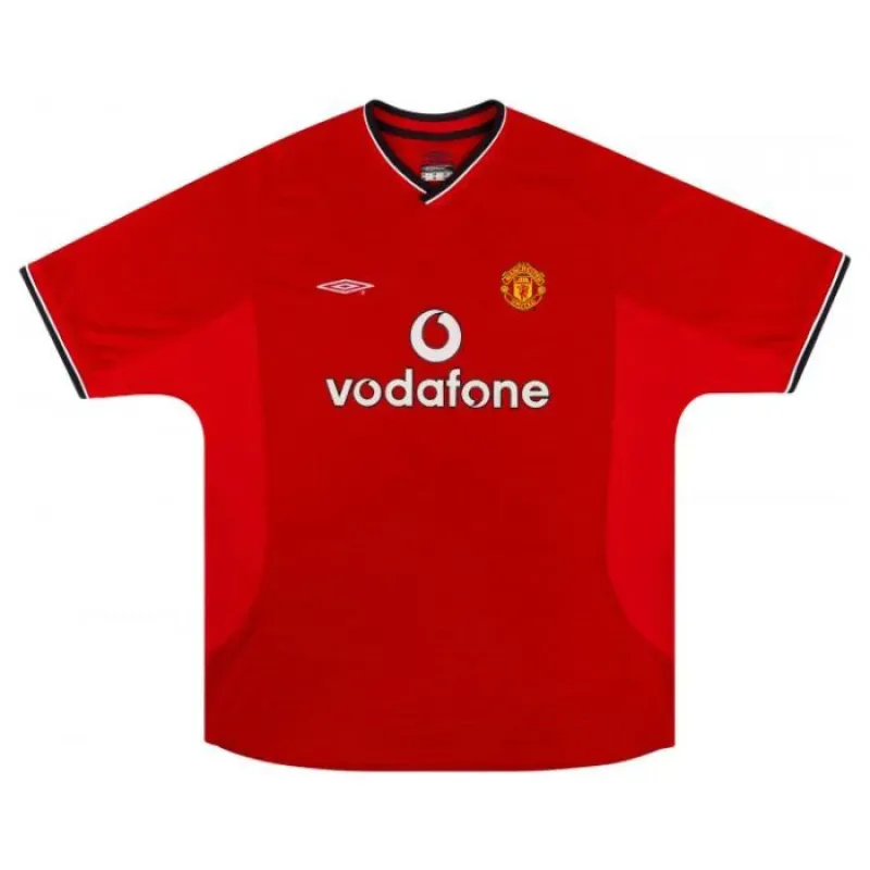 Beckham Manchester United Retro Trikot 1997-1999 Heimspiel - Rot