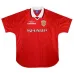 Beckham Manchester United Retro Trikot 1999-2000 Heimspiel - Rot