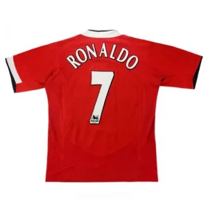 Cristiano  Ronaldo Manchester United Retro Trikot 2004-2006 Heimspiel - Rot