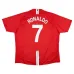 Cristiano  Ronaldo Manchester United Retro Trikot 2007-2009 Heimspiel - Rot