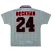 Beckham Manchester United Retro Trikot 1995/96 Auswärtsspiel - Grau