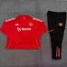 Manchester United 2025/26 Kinder Sportanzug Rot