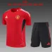 Manchester United 2025/26 Kinder Trainingsanzug Rot
