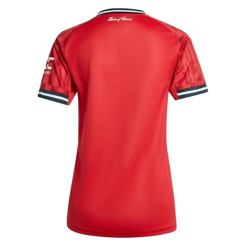Manchester United Maglia femminile 2025/26 di casa - Rosso