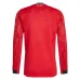 Manchester United 2025/26 Maillot à manches longues domicile - Rouge