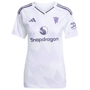 Manchester United 2025/26 Women's Away Jersey - White