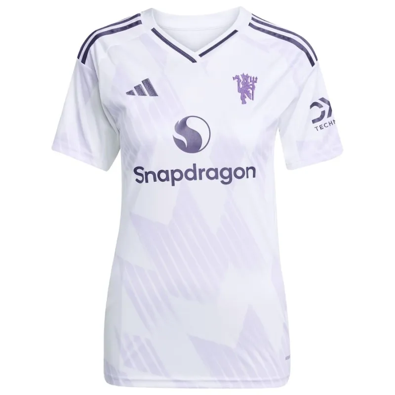 Manchester United 2025/26 Women's Away Jersey - White