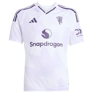 Manchester United 2025/26 Kids' Away Jersey - White