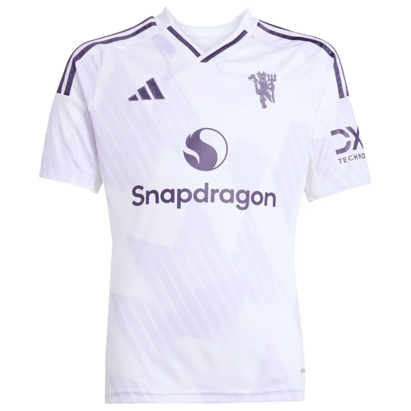 Camiseta infantil fuera de casa del Manchester United 2025/26 - Blanco