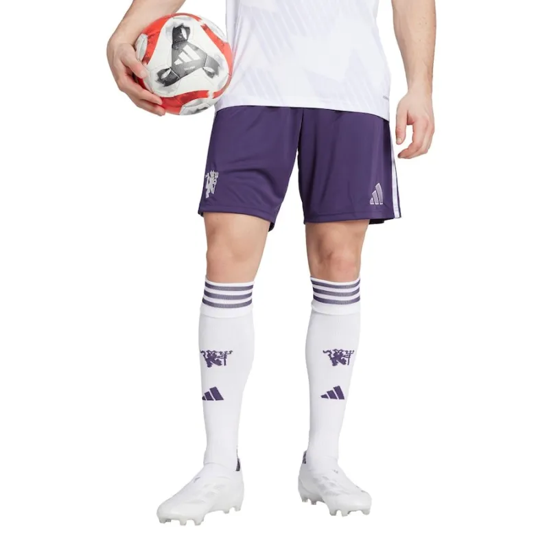 Manchester United 2025/26 Auswärts-Shorts - Lila