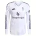 Manchester United 2025/26 Maglia da trasferta a maniche lunghe - Bianco