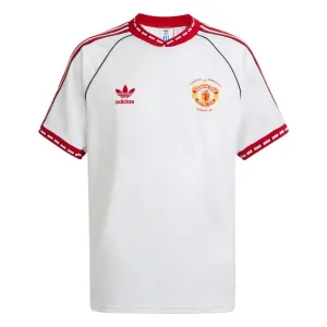 Manchester United 1991 Auswärtstrikot Retro - Weiß