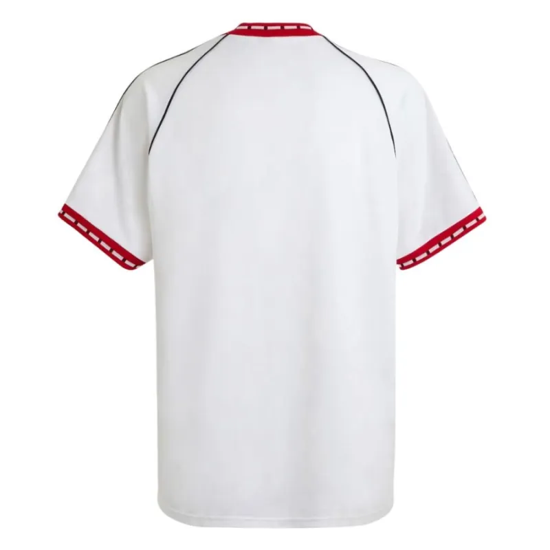Manchester United 1991 Camiseta visitante retro - Blanca