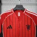 Manchester United Spieler-Trikot Baseball-Edition 2025/26 - Rot