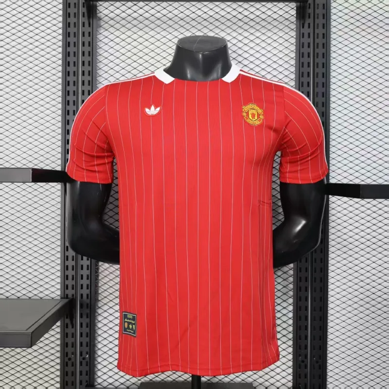 Manchester United Camiseta de Jugador Edición Casual 2025/26 - Rojo