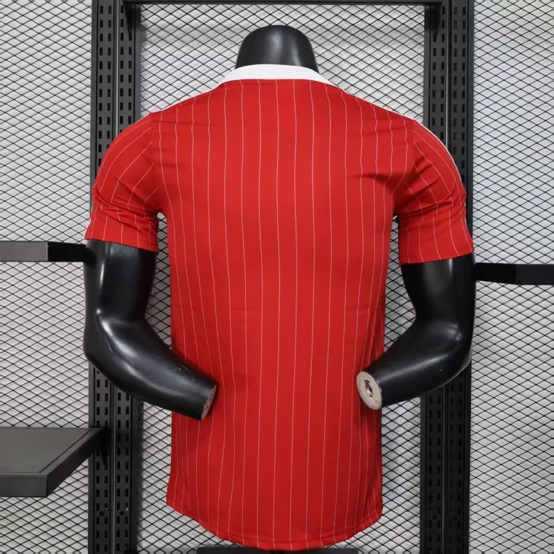 Manchester United Camiseta de Jugador Edición Casual 2025/26 - Rojo