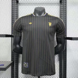 Manchester United Spieler-Trikot Freizeitedition 2025/26 - Schwarz