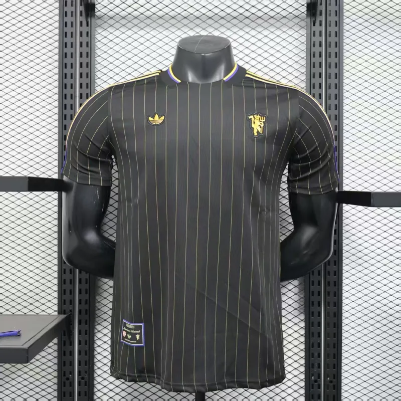Manchester United Camiseta de Jugador Edición Casual 2025/26 - Negro