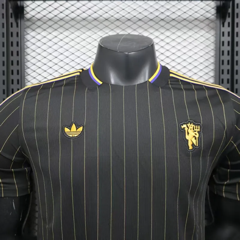 Manchester United Camiseta de Jugador Edición Casual 2025/26 - Negro