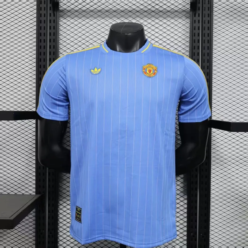 Manchester United Spieler-Trikot Freizeitedition 2025/26 - Blau