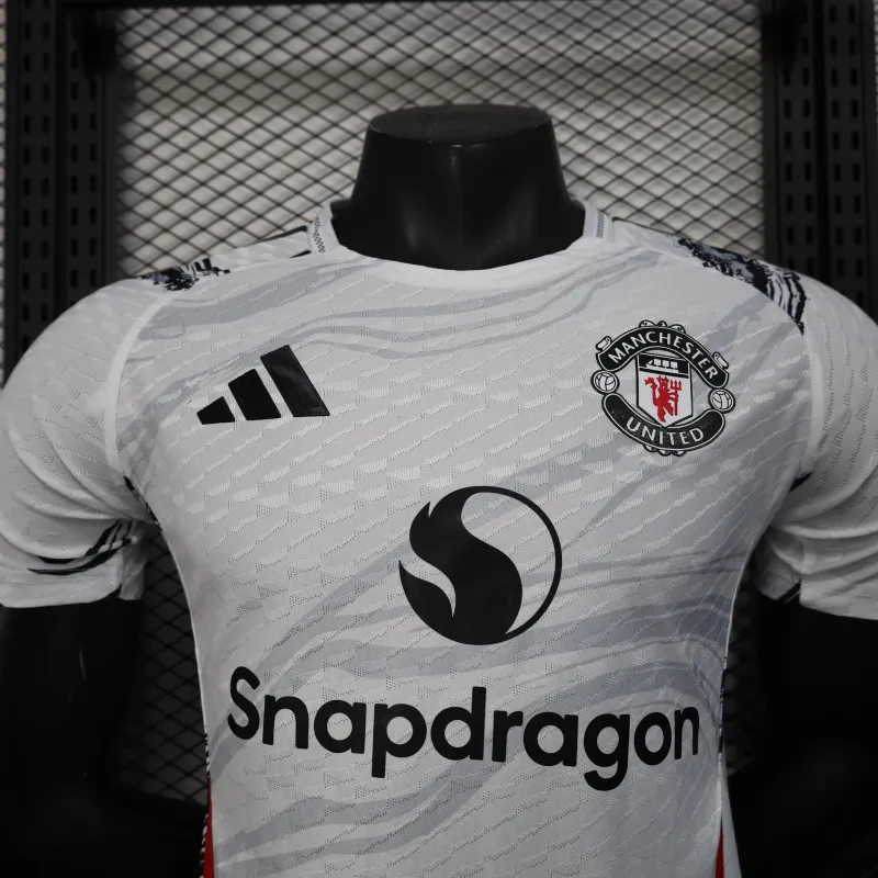 Manchester United Spieler-Trikot Sonderedition 2025/26 - Weiß