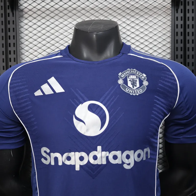Manchester United Spieler-Trikot Sonderedition 2025/26 - Blau