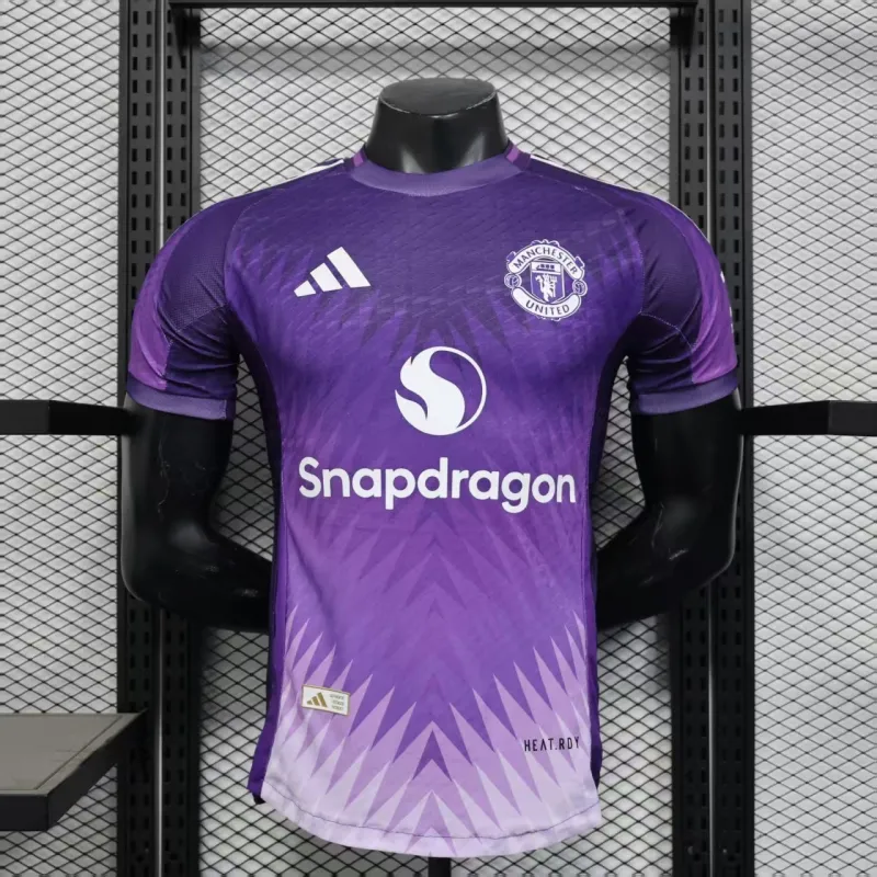 Manchester United Spieler-Trikot Sonderedition 2025/26 - Lila