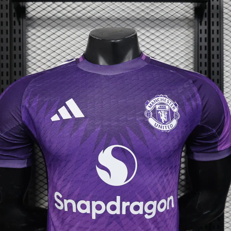 Manchester United Spieler-Trikot Sonderedition 2025/26 - Lila