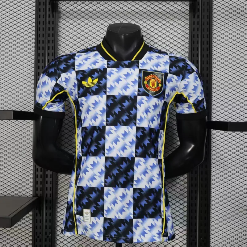 Manchester United Spieler-Trikot Sonderedition 2025/26 - Blau