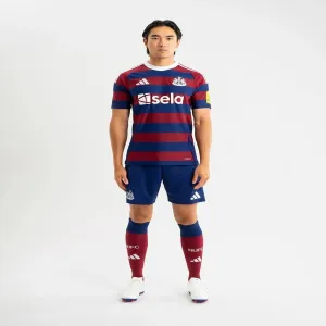 Newcastle United 2024/25 Auswärtstrikot - Rot/blau